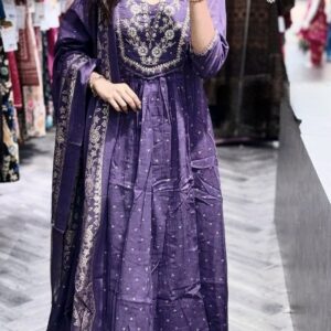 Casual wear Cotton suit with straight pants for Women-