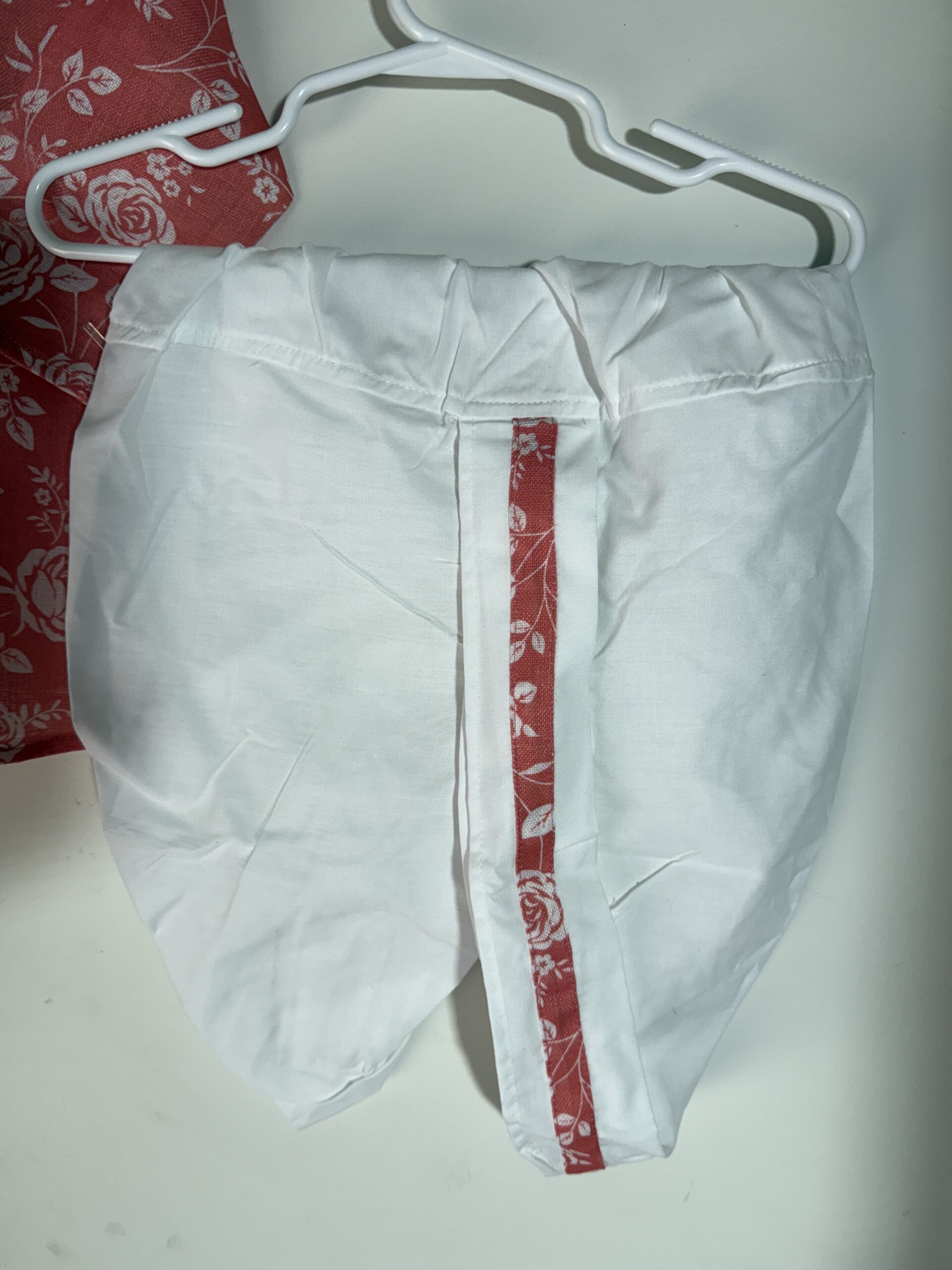 Festive wearKurta Pajama with Dhoti- Peach - Image 3