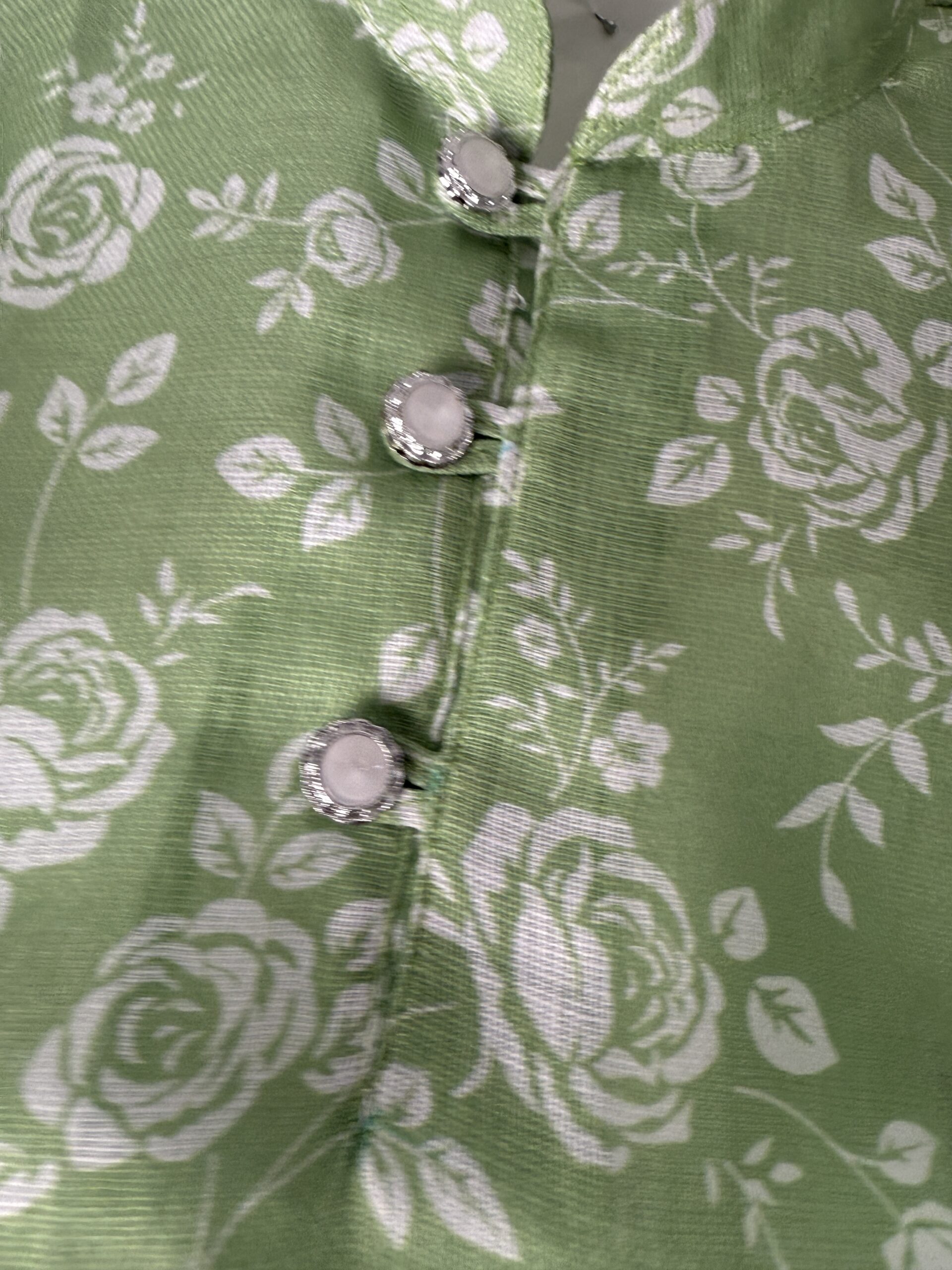 Kurta Pajama with Dhoti- Green - Image 2