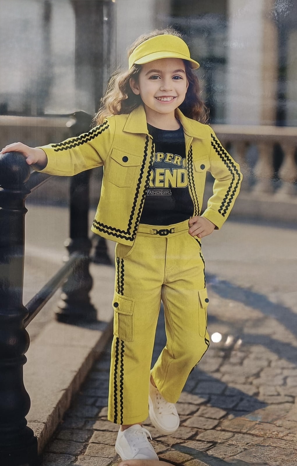 Cord set - Mustard Yellow Linen Cord set